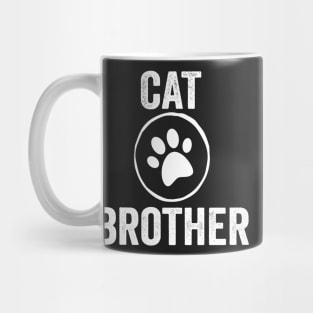 Cat Brother Funny Design Quote Mug